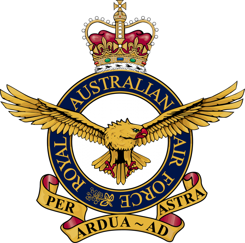 Air Force Clipart Badges - Royal Australia Air Force (800x792), Png Download