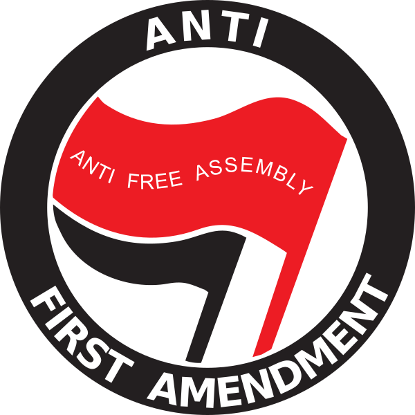 "anti Free Assembly") - Antifascist Action Png (600x600), Png Download