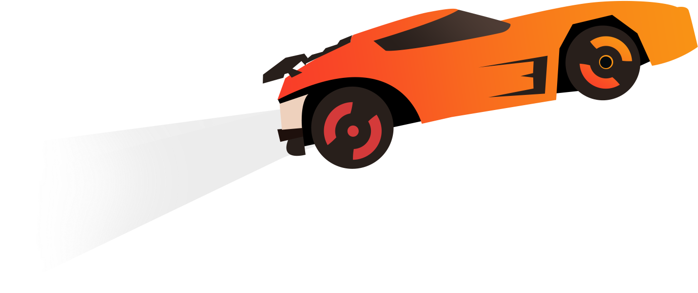 Rocket League Car - Race Car (1431x632), Png Download