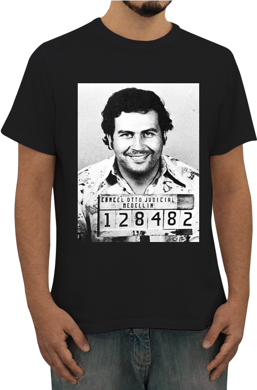 Camiseta Pablo Escobar De Gangs Onna - Urban Shirt Designs (800x800), Png Download