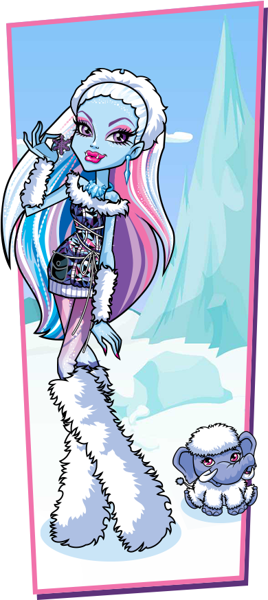 &1089 Monster High - Monster High (492x1015), Png Download