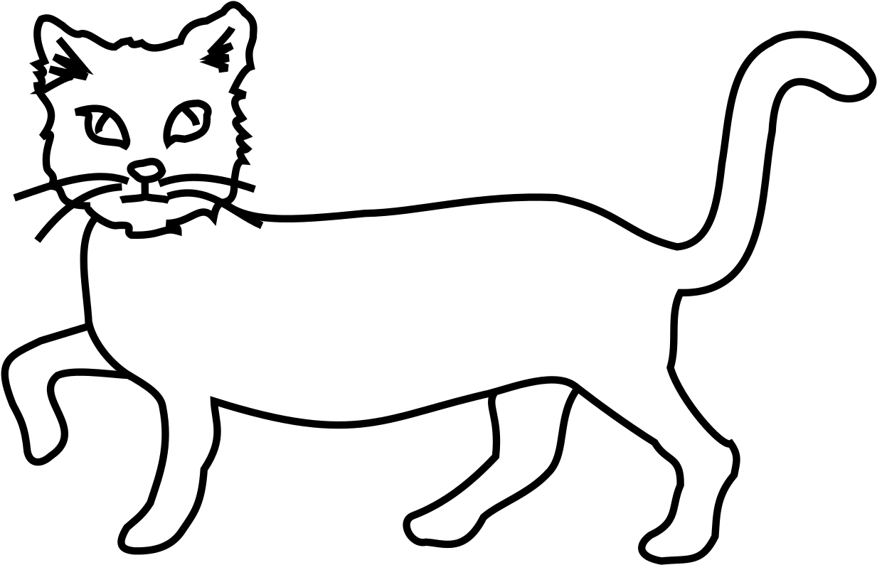 Jumping Cat Images - Domestic Short-haired Cat (1280x825), Png Download