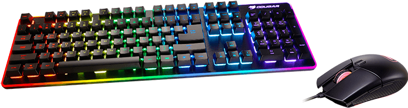 Photos - Teclado Cougar Deathfire Ex (900x650), Png Download