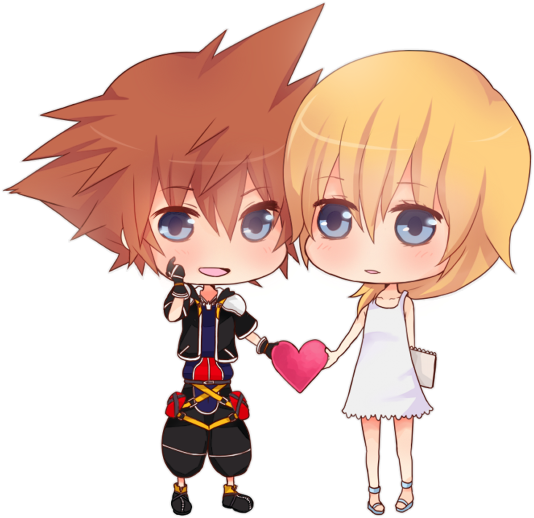 Sora Namine Photo 18580125 M - Cartoon (600x535), Png Download