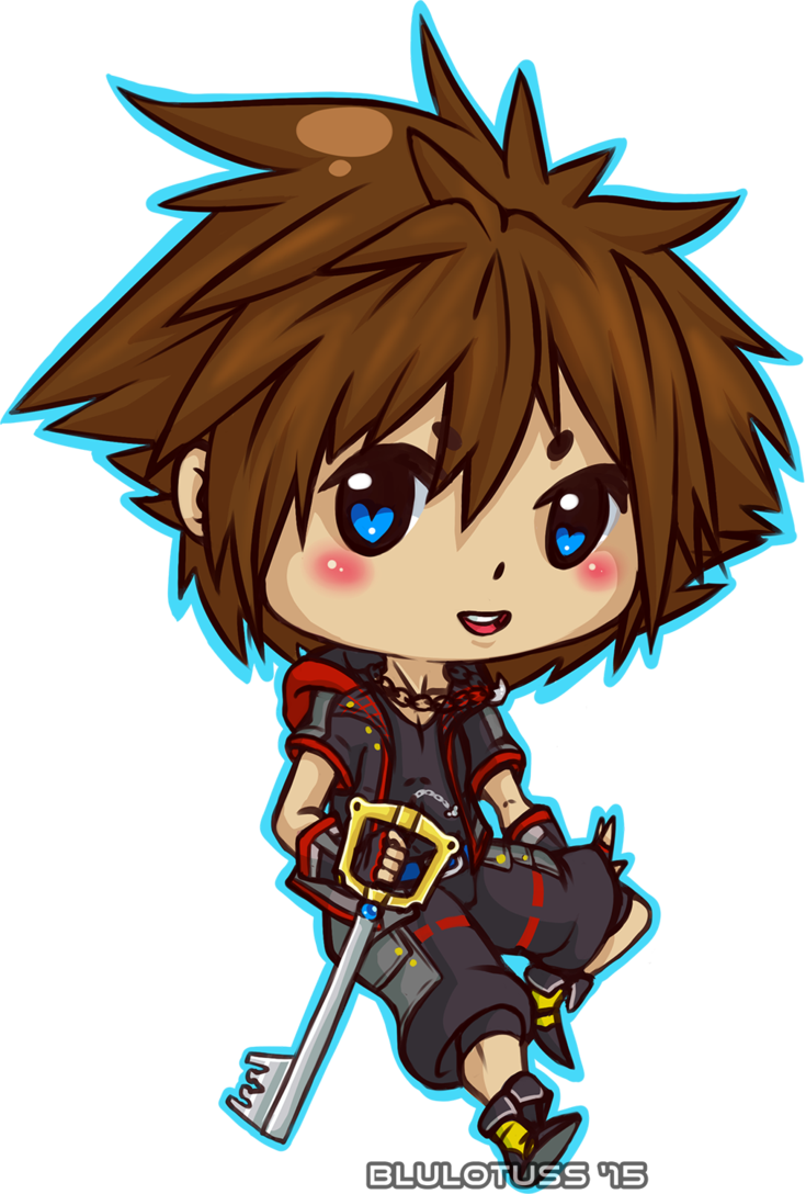 Kingdom Hearts Iii - Cartoon (735x1088), Png Download