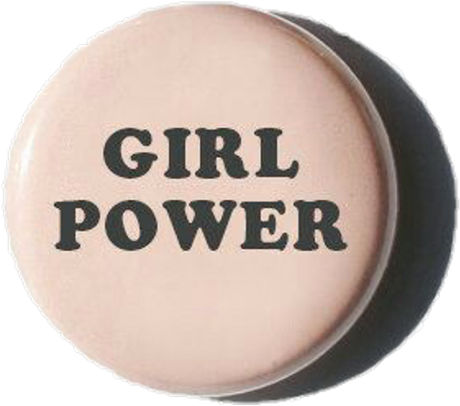 Sticker Sticker - Girl Power Aesthetic (1024x1024), Png Download