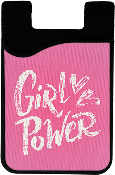 Girl Power 2 In 1 Card Caddy Phone Wallet - Letras De Girl Power (600x600), Png Download