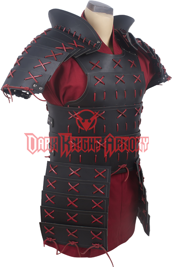 Leather Samurai Armor (850x850), Png Download