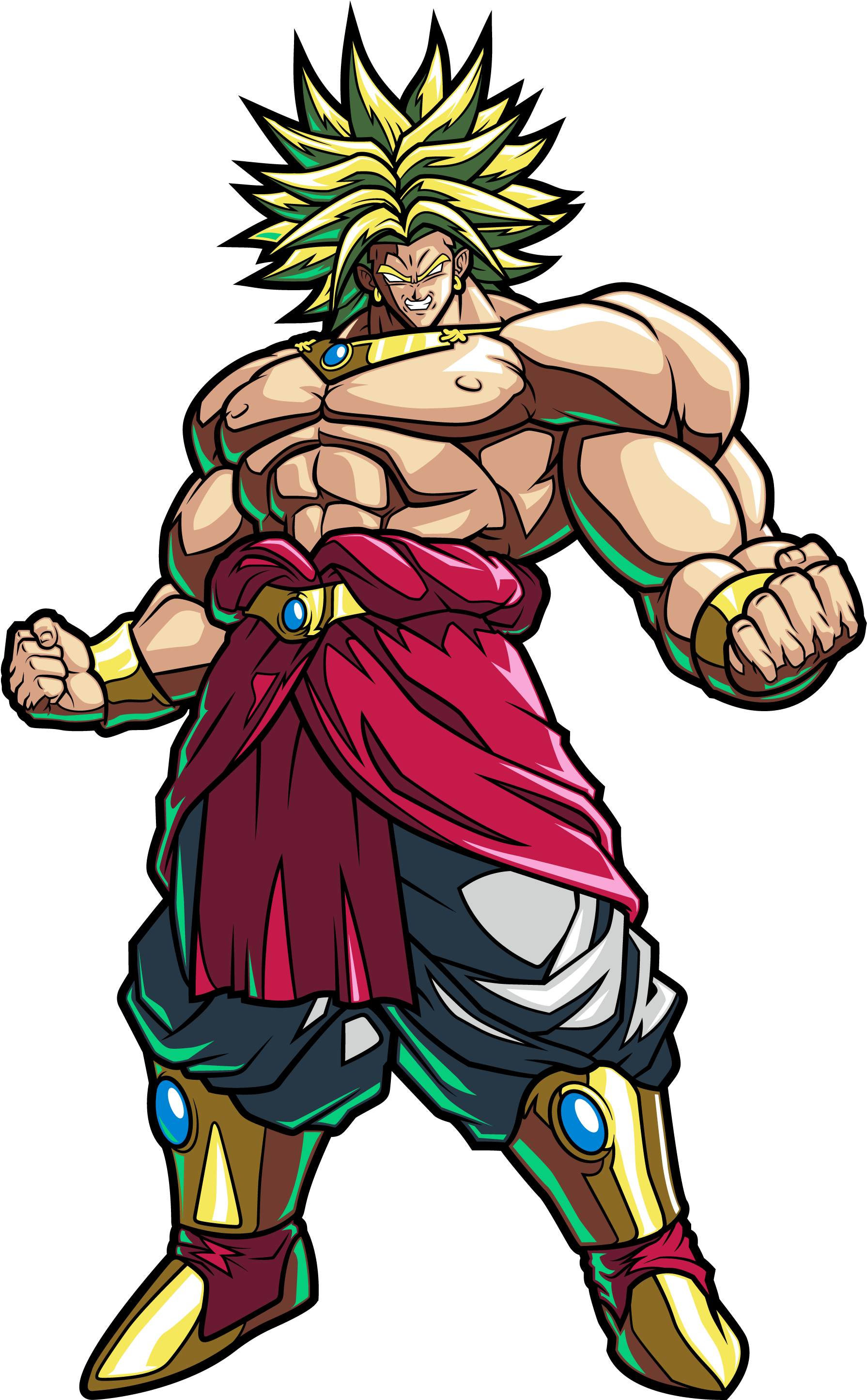 Broly - Broly Figpin (2000x3500), Png Download