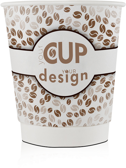 8oz - 230ml - Paper Cup (1000x1000), Png Download