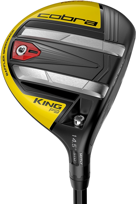 Progressive Heights Of The Baffler Rails On The Sole - Cobra F9 Fairway Wood (1348x716), Png Download