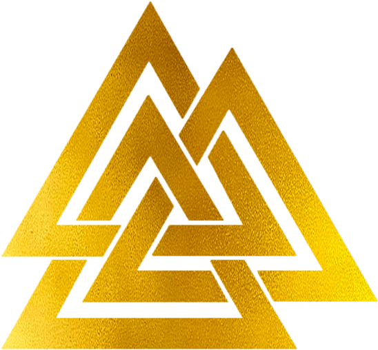 Cropped Valknut Dorécaé2 - Vikings Symbols (700x700), Png Download