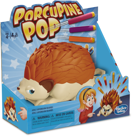 Hasbro's New Porcupine Pop Game Will Make Your Preschooler - Dessert (626x650), Png Download