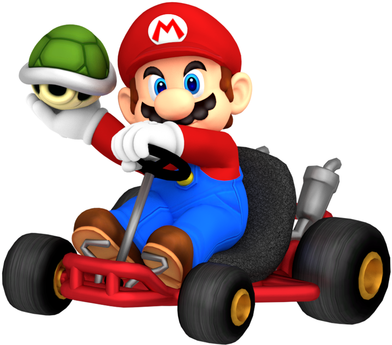 0 Replies 1 Retweet 4 Likes - Mario Kart Throwing Shell (802x996), Png Download