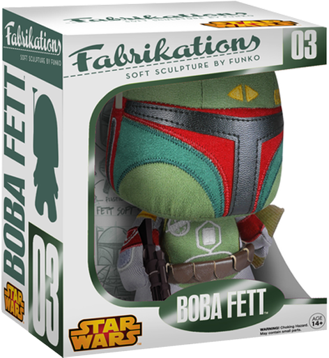 Star Wars Boba Fett Fabrikations Plush - Funko Fabrikations Star Wars (600x600), Png Download