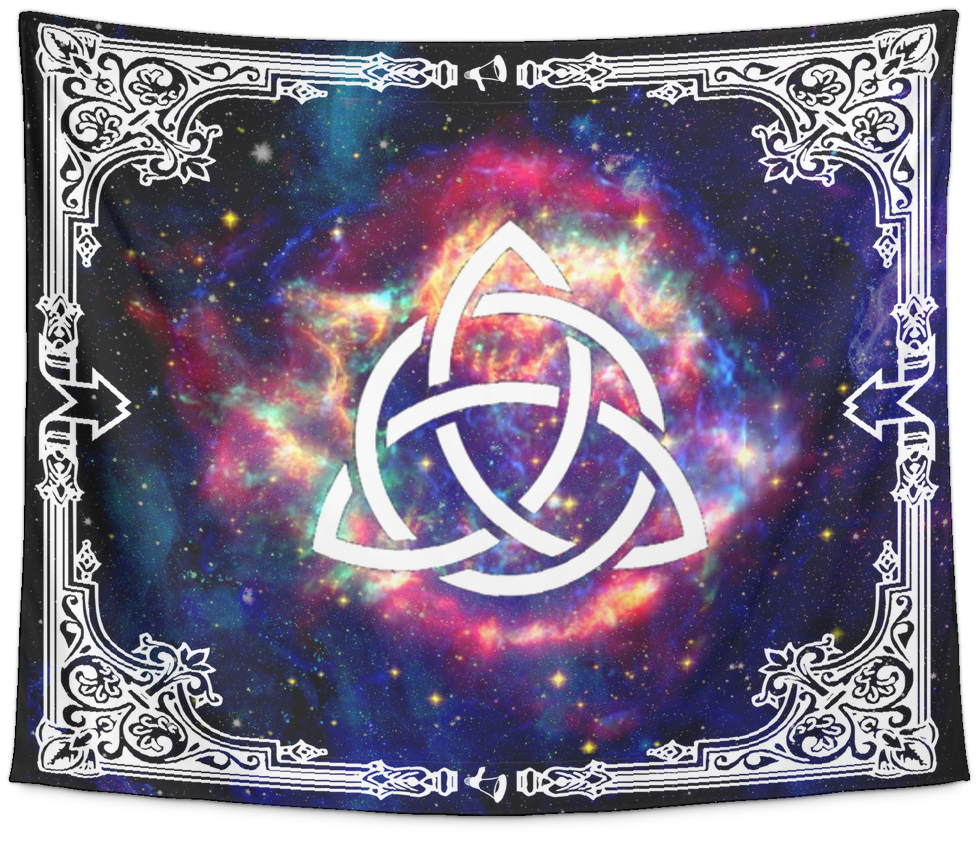 Triquetra Tapestry - Supernova Remnant (1024x1024), Png Download