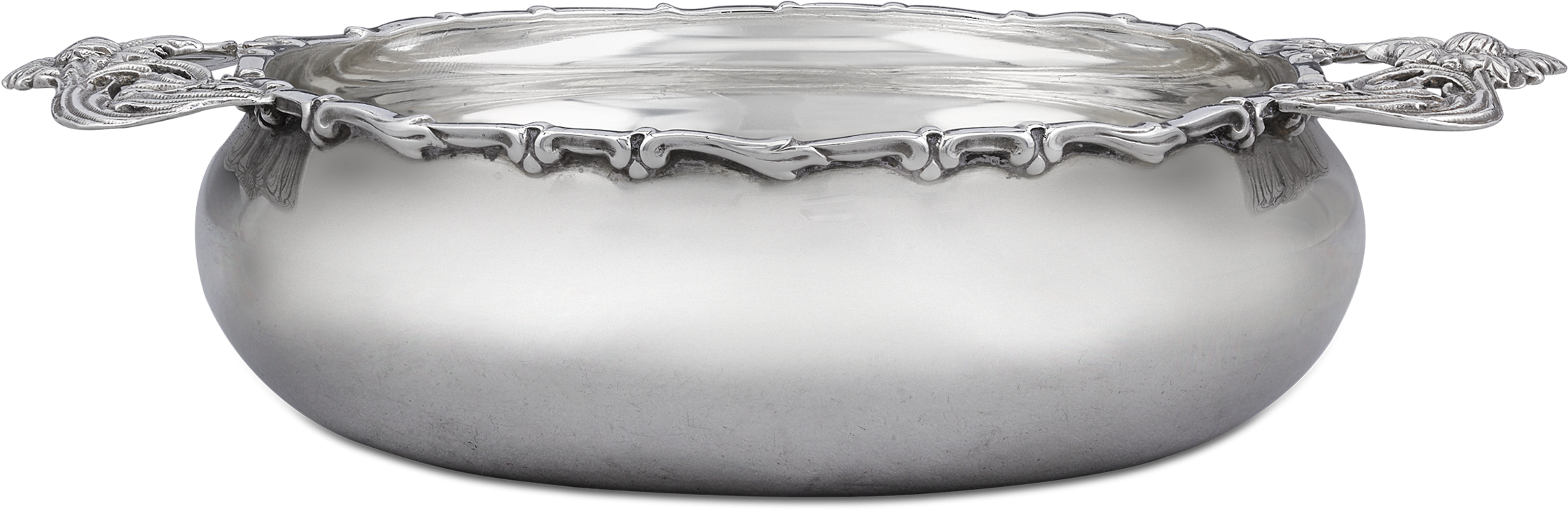 Chrysanthemum Silver Child's Porringer By Tiffany & - Sauté Pan (2500x2000), Png Download