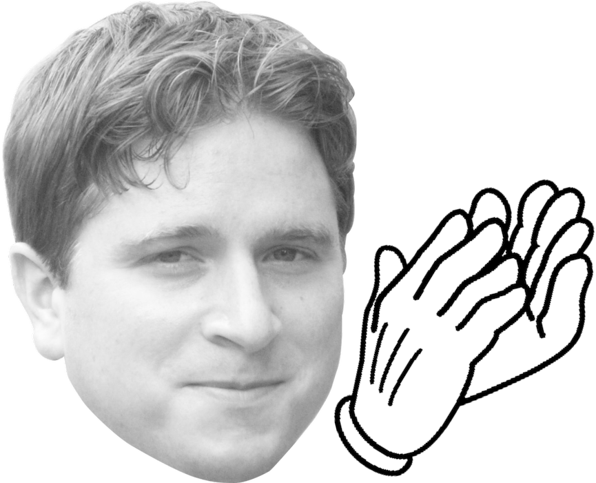 Image - Thumb - - Clap Twitch Emote Png (1024x699), Png Download