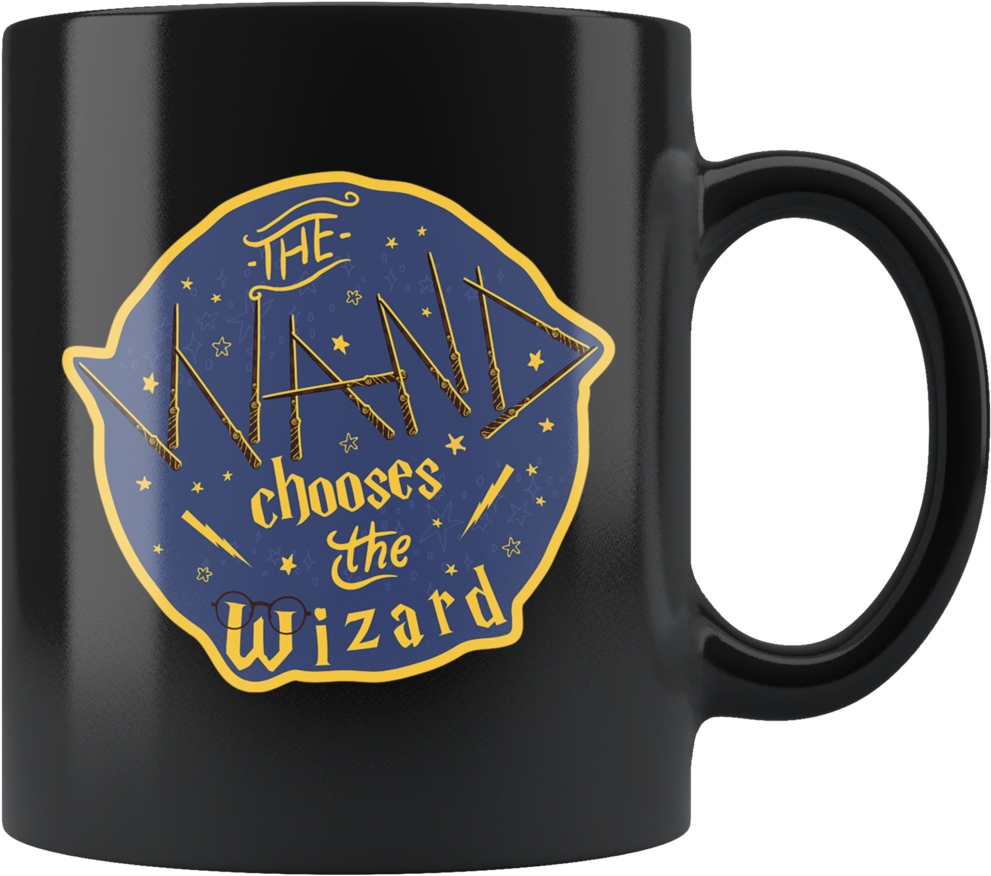 The Wand Chooses The Wizard Mug - Beer Stein (1024x1024), Png Download
