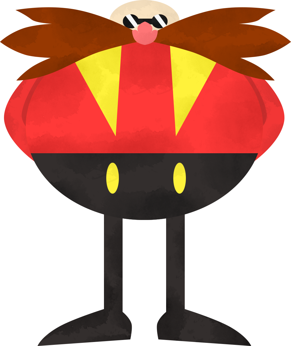 I Made Eggman - Illustration (1016x1208), Png Download