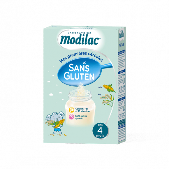 Modilac Céréales Bébé Sans Gluten - Cereales Modilac Nuit Calme (580x580), Png Download