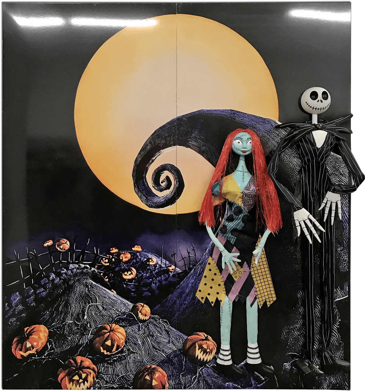 Nightmare Before Christmas Cowboy - Nightmare Before Christmas Posters Jack And Sally (1200x1600), Png Download