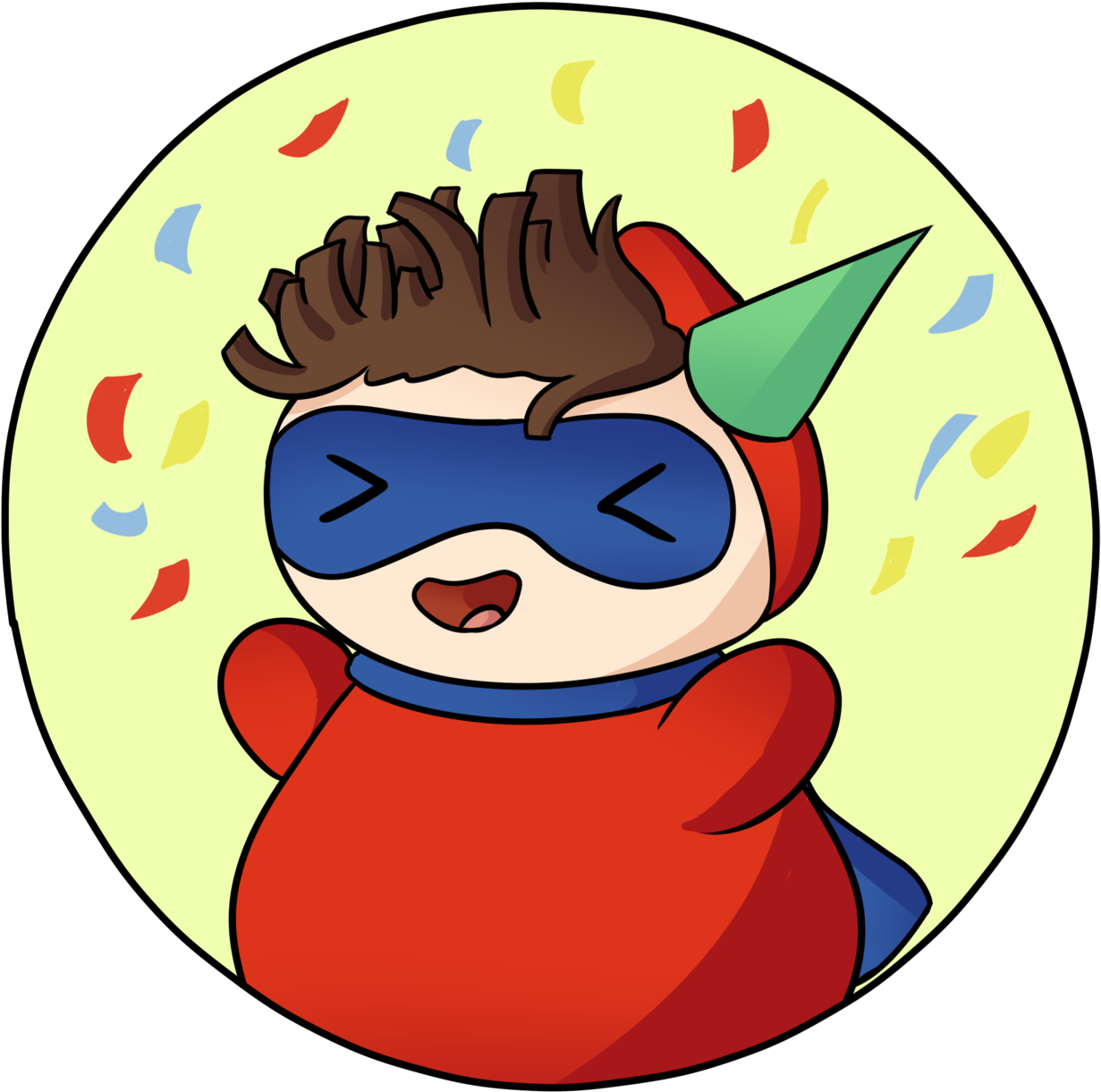 Happy Womb Escaping Day @littlesepticsam Wish You The - Cartoon (1280x1261), Png Download