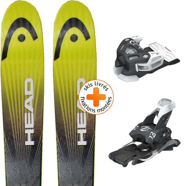 Head Rev 105 2015 Head Tyrolia Aaattack 13 Solid Blk/whi - Tyrolia Attack 13 (600x600), Png Download