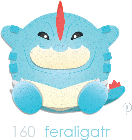 Feraligatr So It's Not The Biggest Detail To Scrutinize - Stuffed Toy (672x629), Png Download