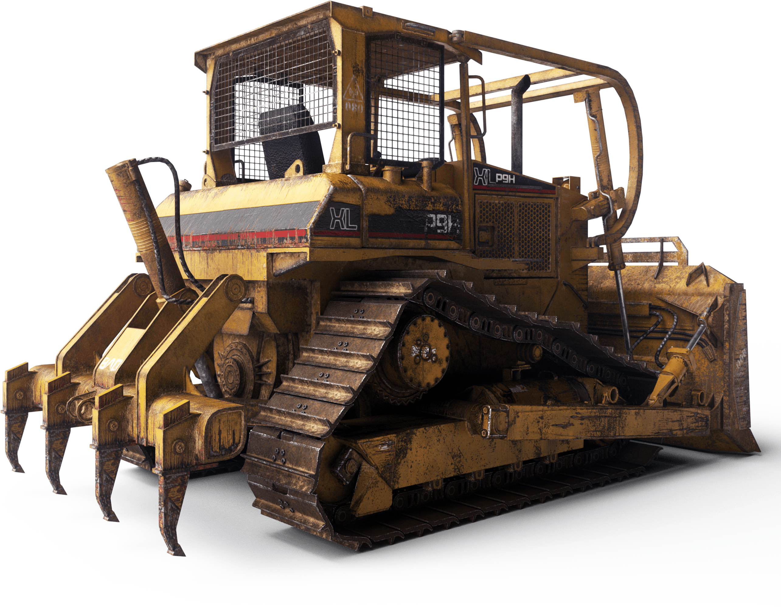 Leaderboards - Bulldozer (2568x1997), Png Download