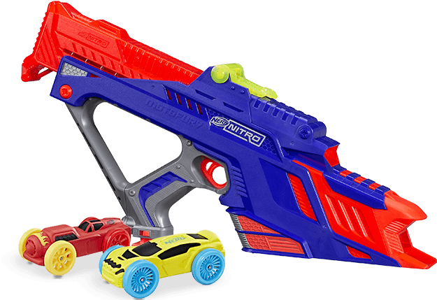 Nerf Nitro Motofury Rapid Rally - Nerf Nitro Png (724x428), Png Download