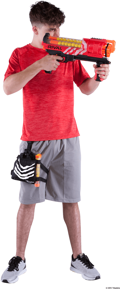 Nerf Rival Tactical Pouch Nerf Rival Tactical Pouch - Standing (493x1200), Png Download