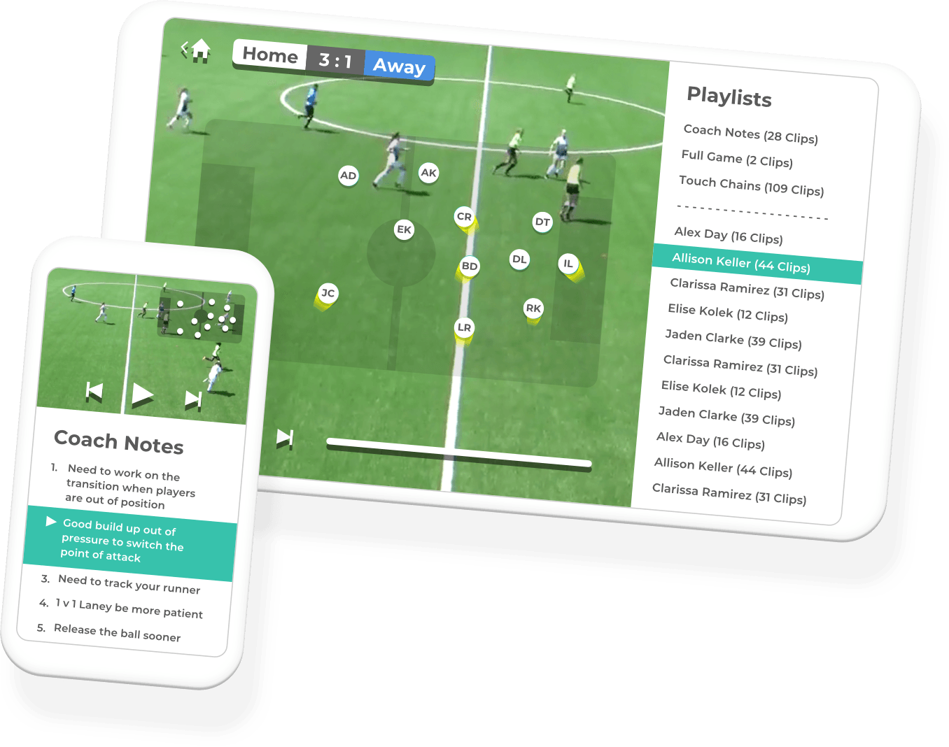 Full Game Film And Clips For Every Player With Zero - Soccer-specific Stadium (1356x1068), Png Download