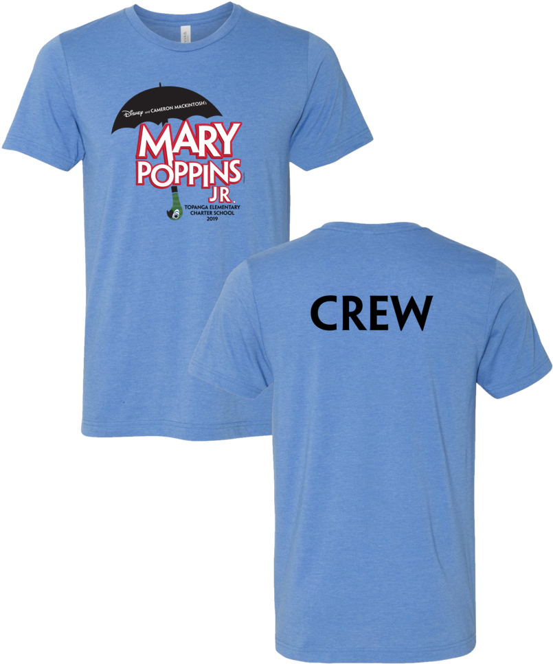 Mary Poppins T-shirt - Active Shirt (1024x1024), Png Download