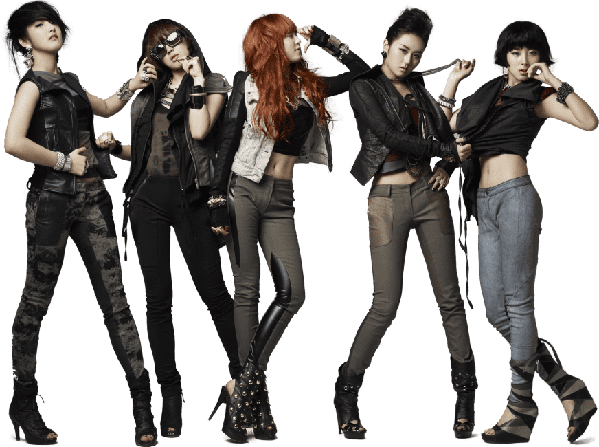 4minute - 4 Minute 2017 (872x650), Png Download