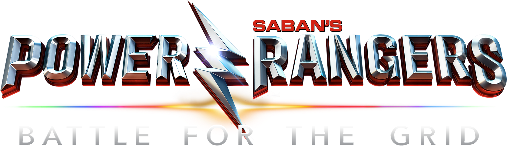 Power Rangers Battle For The Grid - Graphic Design (1843x627), Png Download