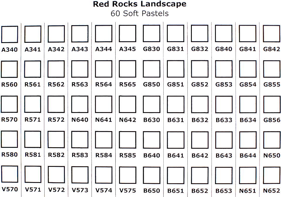 60 Red Rocks Landscape - Number (1024x1024), Png Download