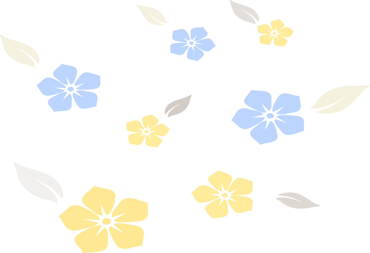 Flowers Pattern Plot (1280x874), Png Download