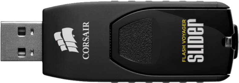 Corsair Flash Voyager 1gb Review - Corsair (800x800), Png Download