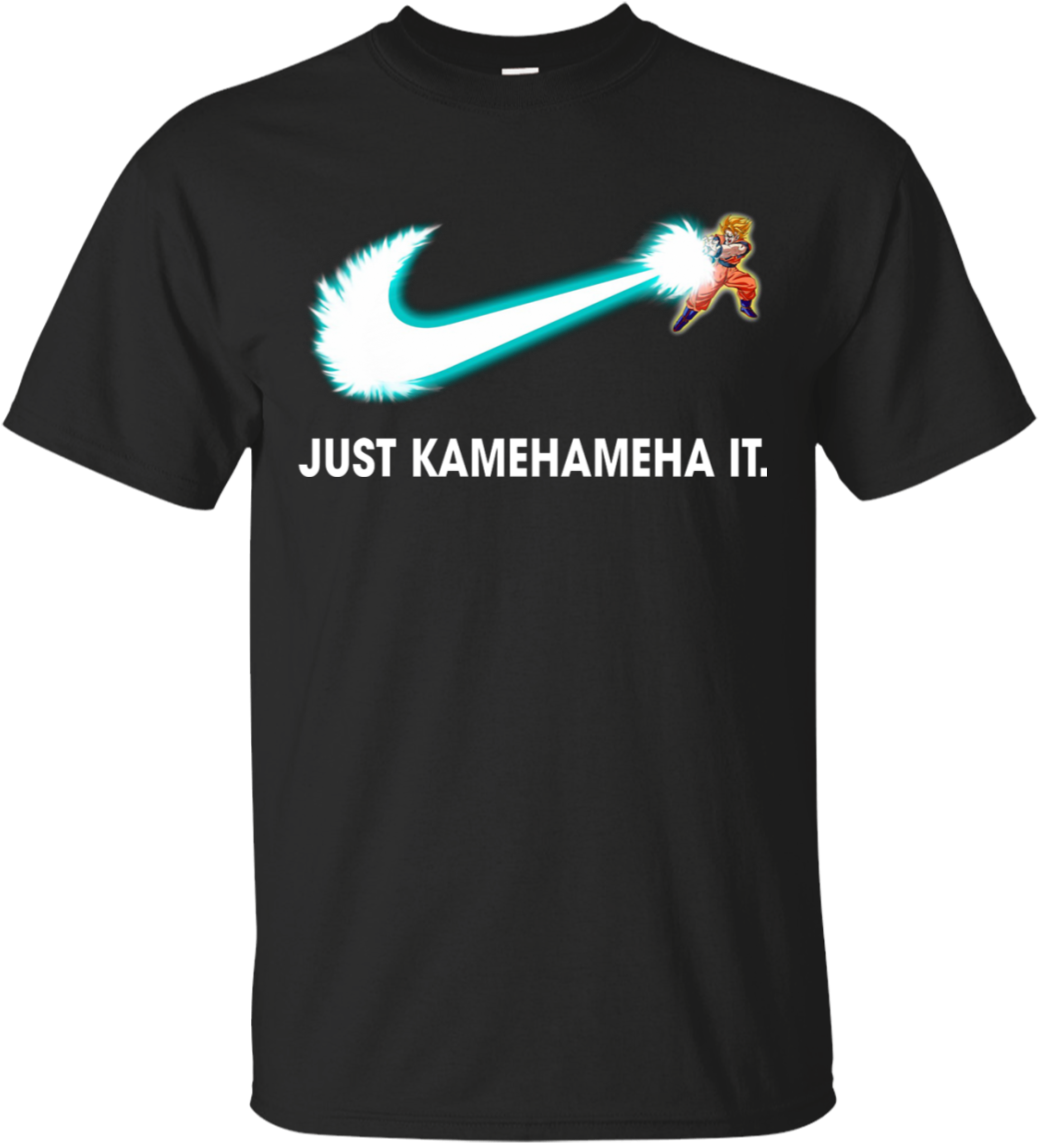 Just Kamehameha It Dragon Ball Goku Super T Shirt T - Hobbit Southampton T Shirt (1155x1155), Png Download