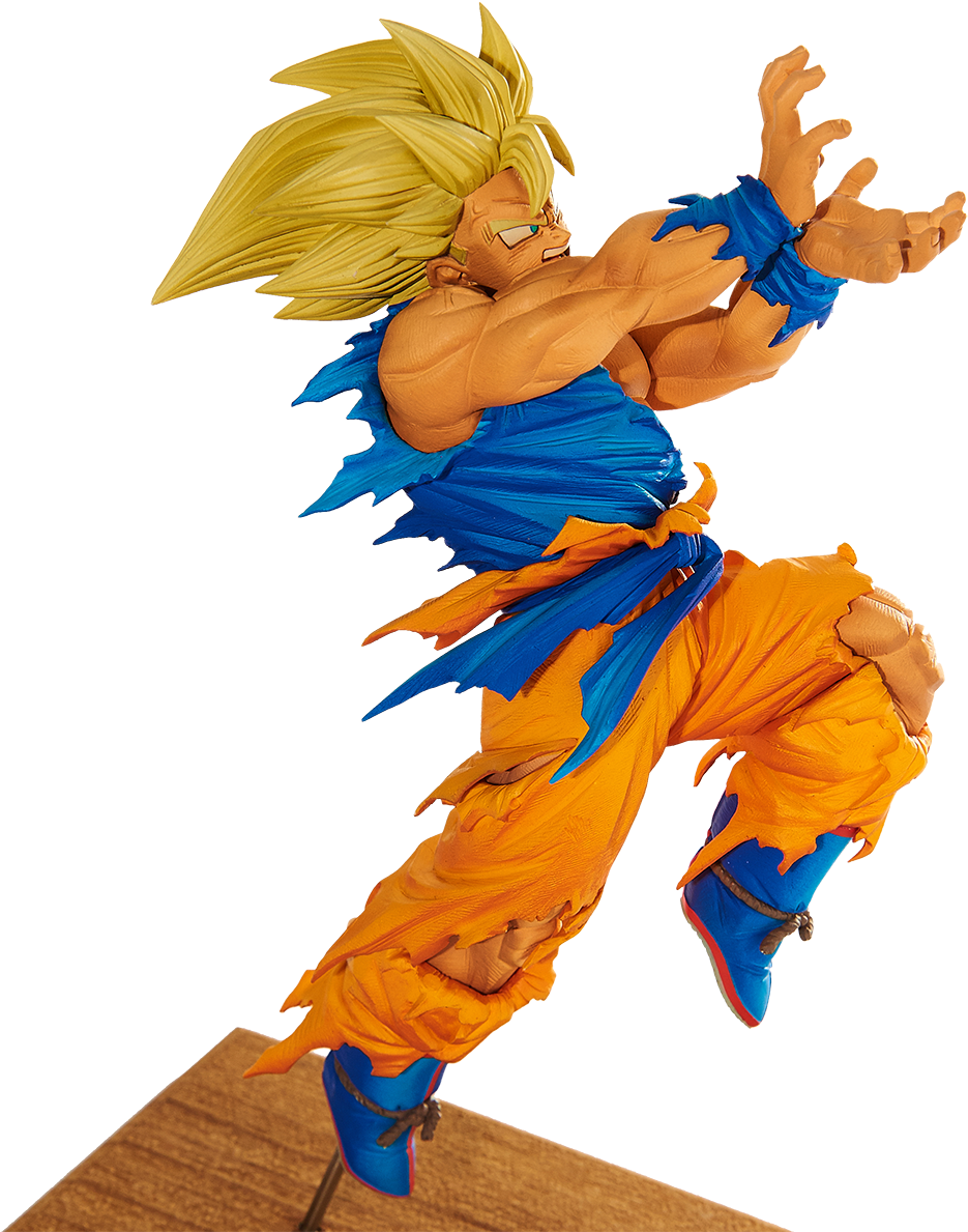Download Super Saiyan Goku Png Action Figure PNG Image with No
