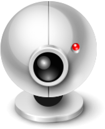 Web Camera Png Free Download - Webcam Icon (600x600), Png Download