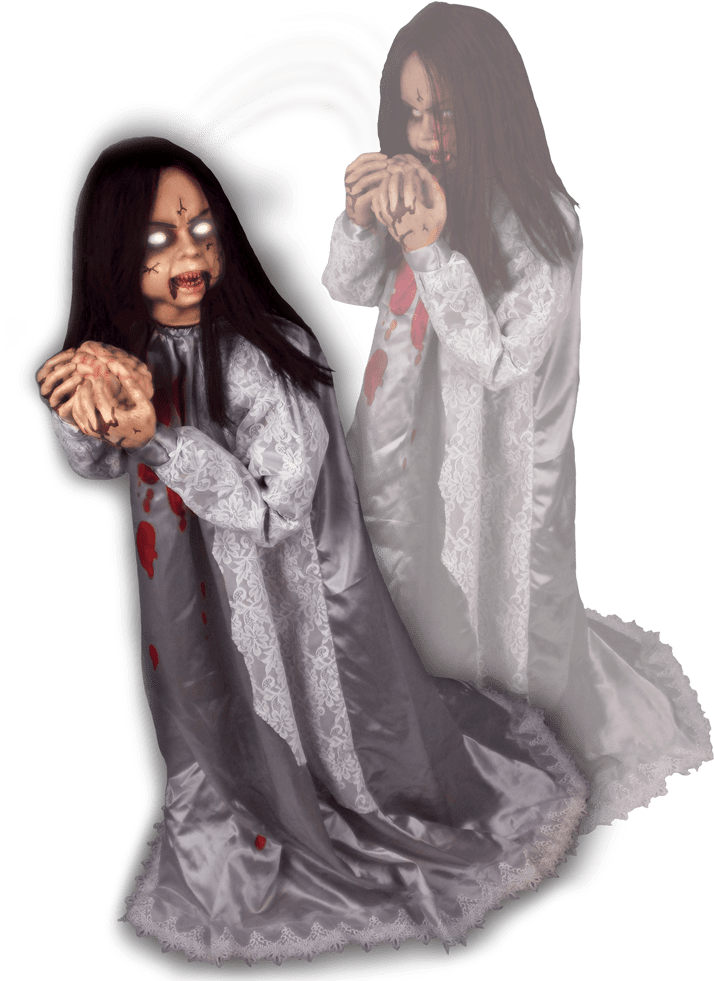 Spirit Halloween Zombie Girl - Tekky Toys Rosemary (1000x1000), Png Download