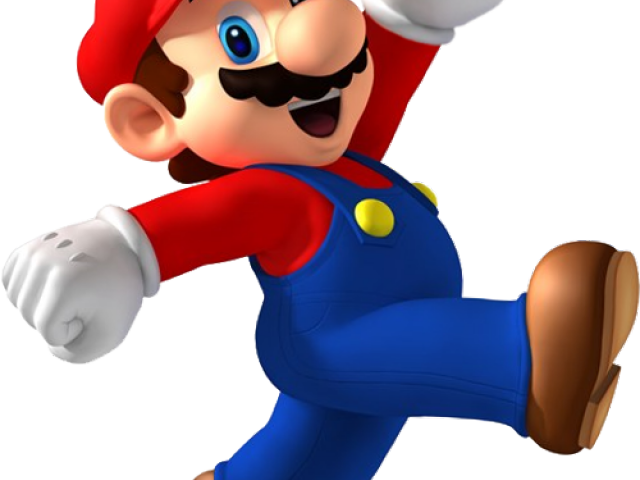 Mario Bros Clipart Super Jump - Mario Party 8 Mario Voice (640x480), Png Download