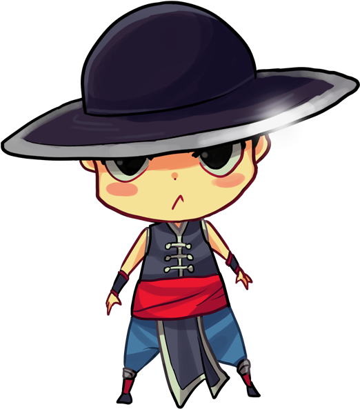 Kung Lao Chibi Png (585x700), Png Download