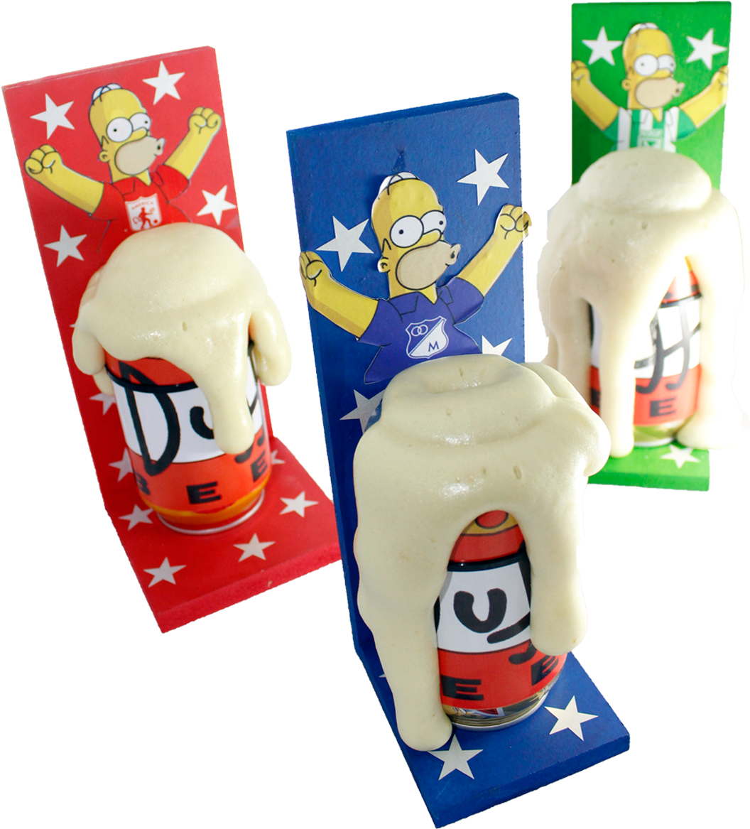 Cerveza Dof Homero - Cartoon (1600x1200), Png Download