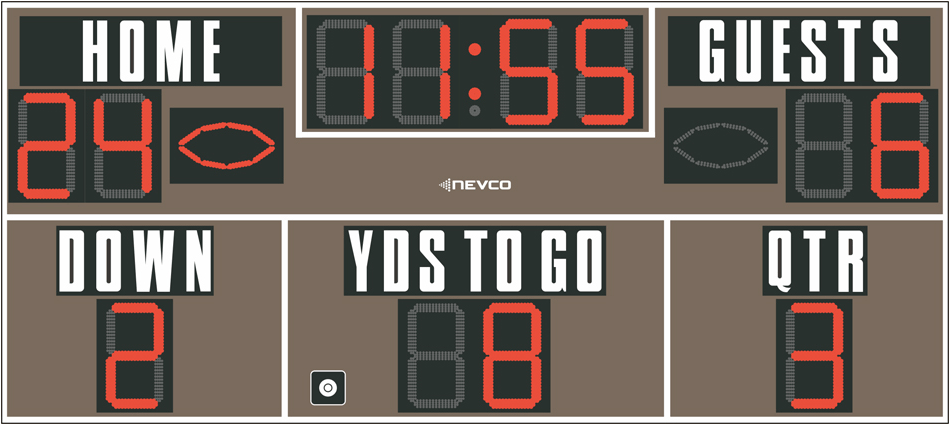 Download 1394126622 3600 Football Scoreboard Png Image With No Background Pngkey Com