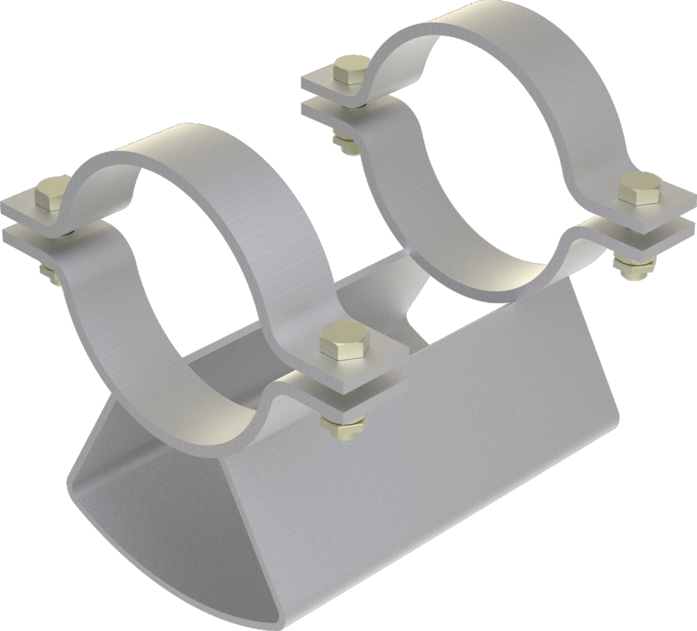 Application - Pipe Saddle Supports (1000x905), Png Download