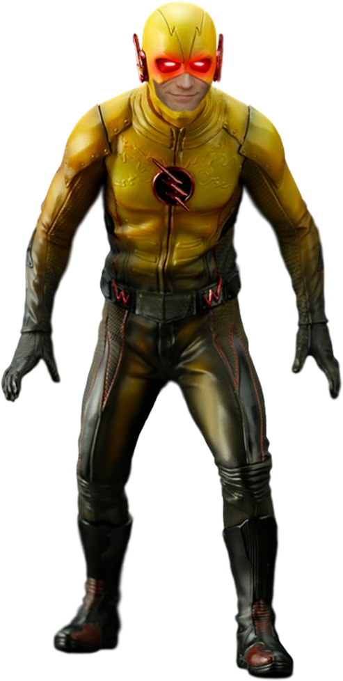 Reverse Flash - Reverse Flash Action Figure (730x1095), Png Download
