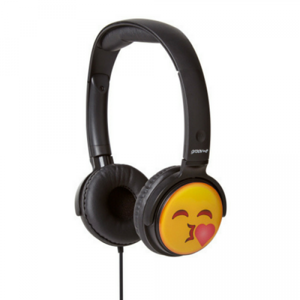 Groov E Earmoji Emoji Kids Dj Style Stereo Headphones - Headphones (600x600), Png Download